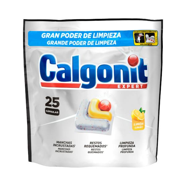 Imagen de Lavavajillas Expert limón Calgonit en cápsulas