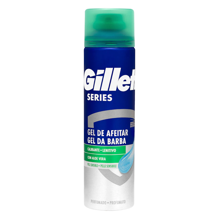 Gel de afeitar piel sensible Gillette con aloe vera – Mercadona – صورة المنتج