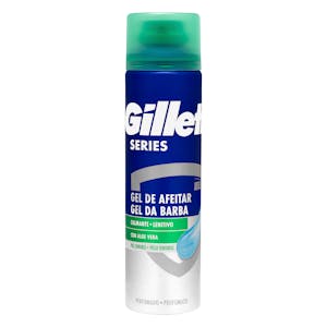 Gel de afeitar piel sensible Gillette con aloe vera