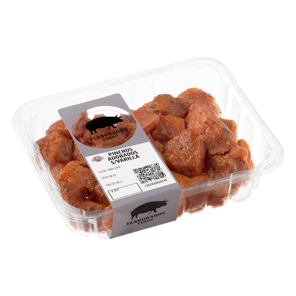 Imagen de Pinchos de cerdo adobado sin varilla