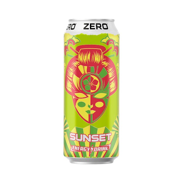 Bebida energética Zero Sunset Energy drink Hacendado