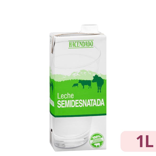 Leche semidesnatada