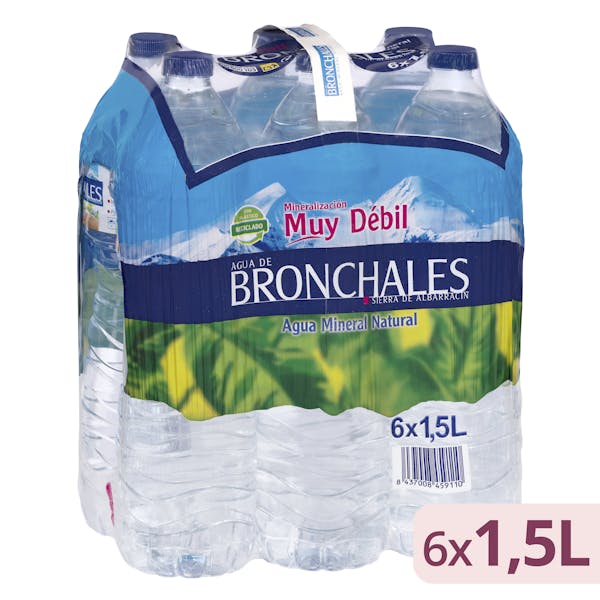 Agua mineral pequeña Bronchales