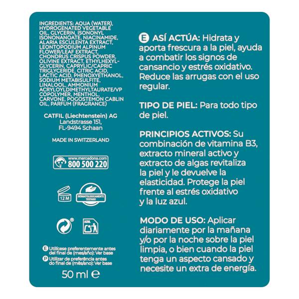 Etiqueta / ingredientes