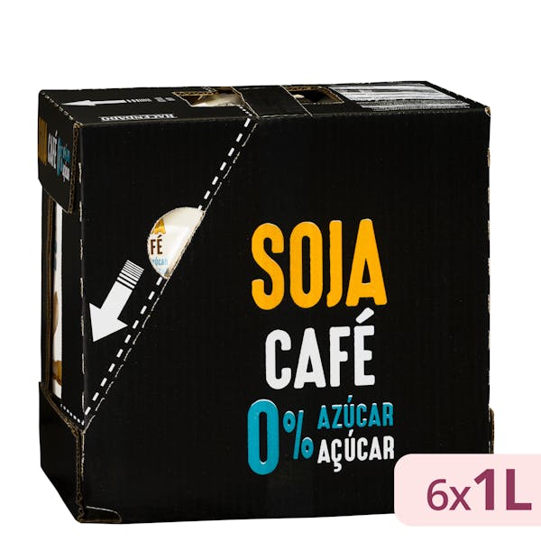 Imagen de Bebida de soja sabor café 0% azúcar