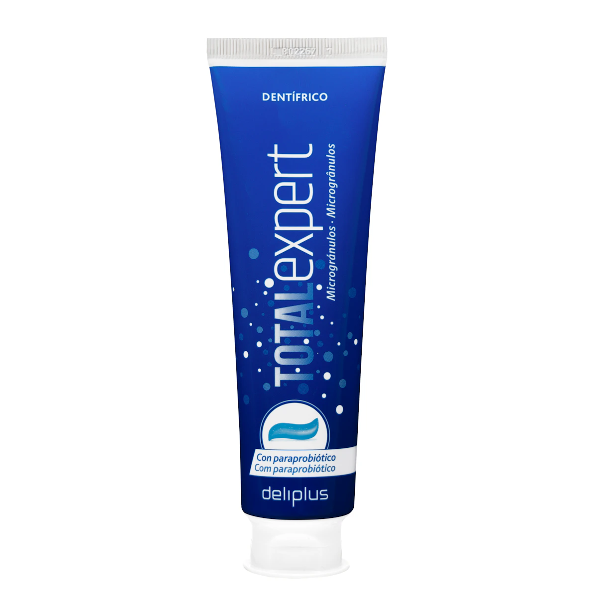 Dentífrico Total Expert Deliplus con paraprobiótico – Mercadona – صورة إعلانية للمنتج
