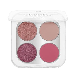 Paleta sombras de ojos Deliplus 02 rosa