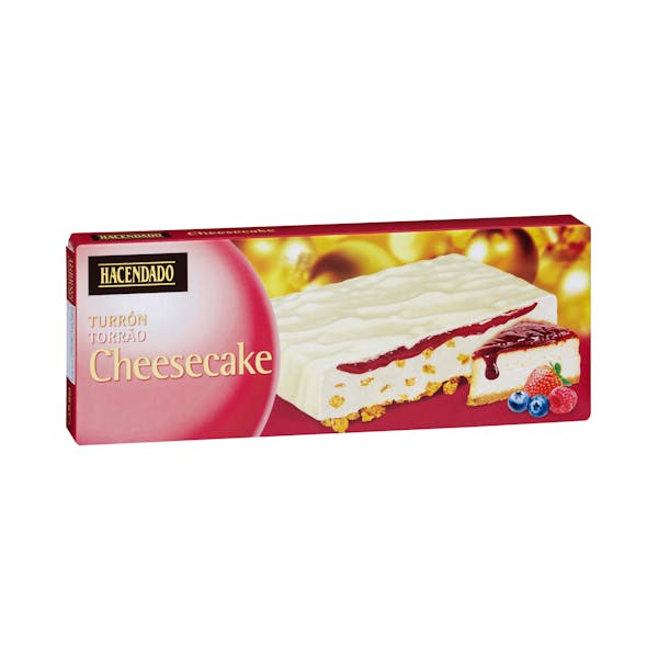 Turrón de cheesecake Hacendado