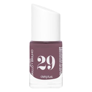 Laca de uñas alto brillo Deliplus 29 marrón