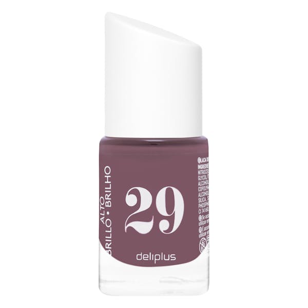 Laca de uñas alto brillo Deliplus 29 marrón