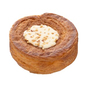 Croissant roll relleno de chocolate blanco