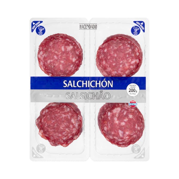 Salchichón extra Hacendado lonchas