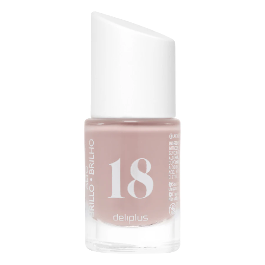 Laca de uñas alto brillo Deliplus 18 suave peonia – Mercadona – صورة المنتج