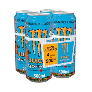 Bebida energética Mango Loco Monster