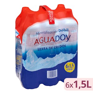 Agua mineral grande Aguadoy