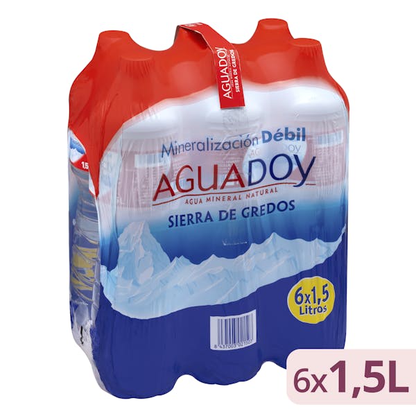 Agua mineral grande Aguadoy