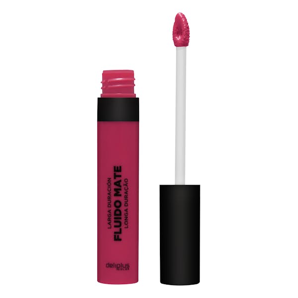 Imagen de Pintalabios Fluido Mate Deliplus 12 fucsia