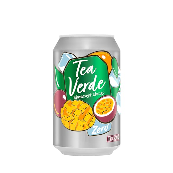 Imagen de Refresco té verde zero Hacendado sabor maracuyá y mango