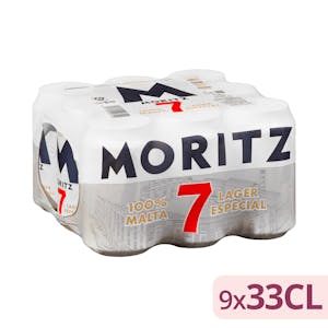 Cerveza 100% Malta Moritz 7 2.97 L