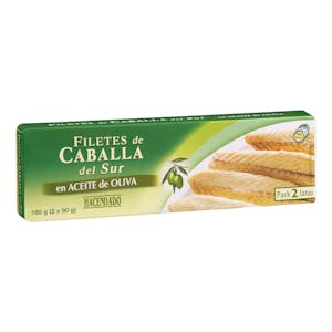 Filetes de caballa del sur en aceite de oliva Hacendado