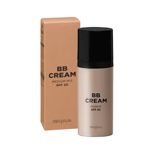 Hidratante facial BB cream Deliplus 02 medio FPS 20