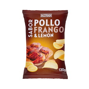 Patatas fritas sabor pollo y limón Hacendado
