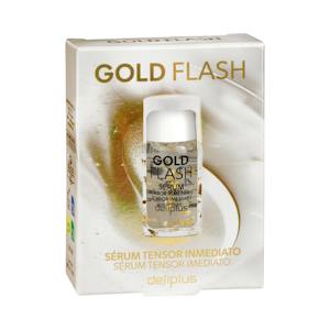 Gold Flash instant firming facial serum with gold flakes Deliplus
