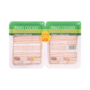 Pechuga de pavo cocido Hacendado finas lonchas