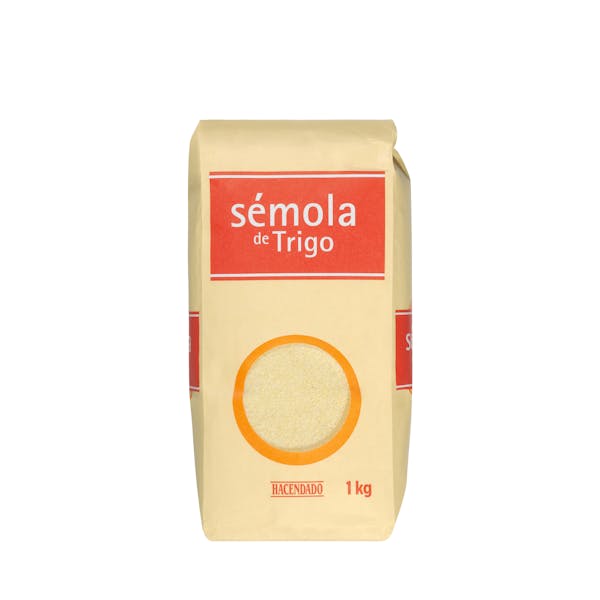 Imagen de Sémola de trigo Hacendado