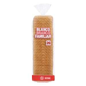 Pan de molde blanco familiar Hacendado