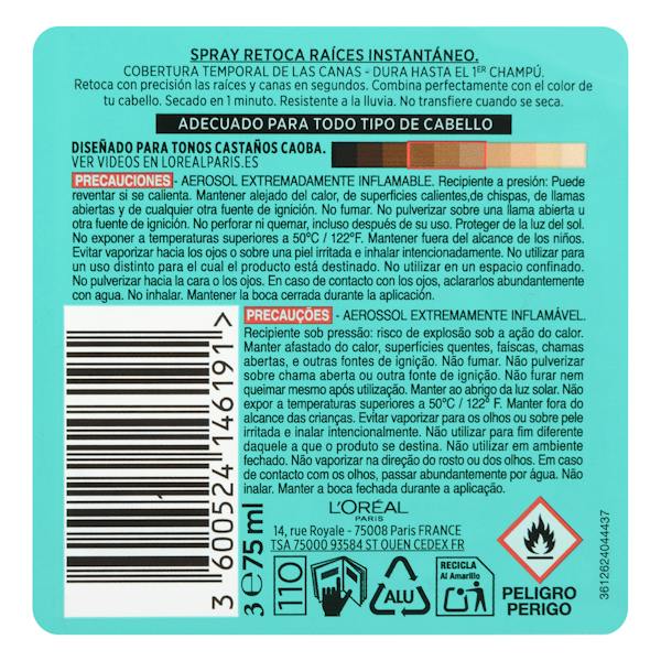 Etiqueta / ingredientes