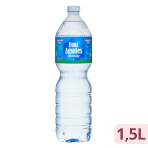 Agua mineral grande Font Agudes