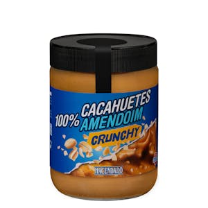 Crema de cacahuete 100% Crunchy Hacendado