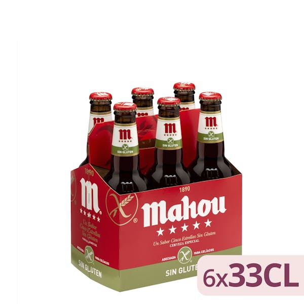 Cerveza sin gluten Mahou