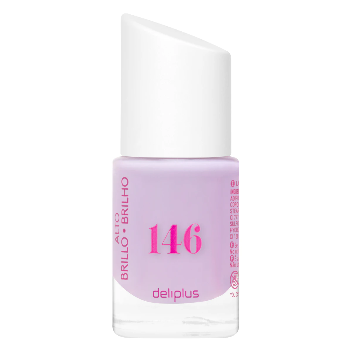 Laca de uñas alto brillo Deliplus 146 rosa pastel – Mercadona – صورة إعلانية للمنتج
