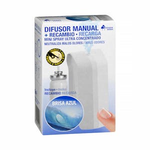 Manual diffuser includes replacement clean clothes Bosque Verde