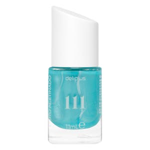 Laca de uñas efecto satinado Deliplus 111 turquesa