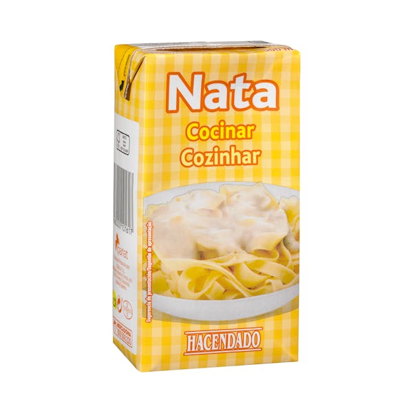 Nata ligera para cocinar Hacendado