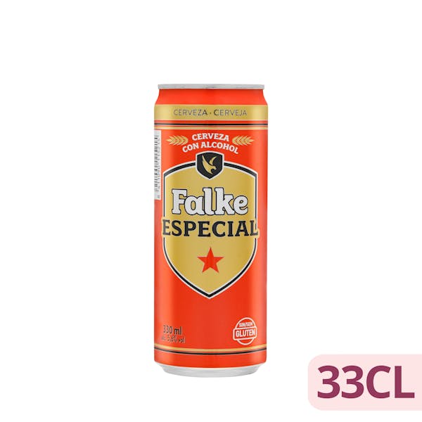Cerveza especial sin gluten Falke