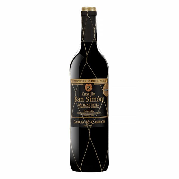 Vino tinto 12 meses Monastrell Castillo San Simón DO Jumilla