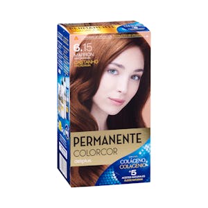 Coloración permanente 6.15 marrón macadamia Colorcor
