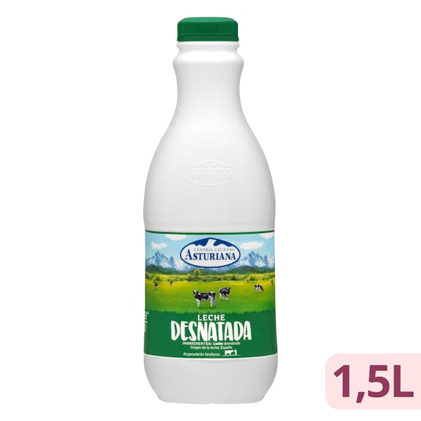 Imagen de Leche desnatada Asturiana