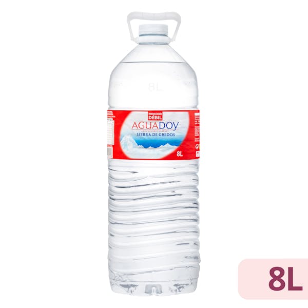 Agua mineral grande Aguadoy
