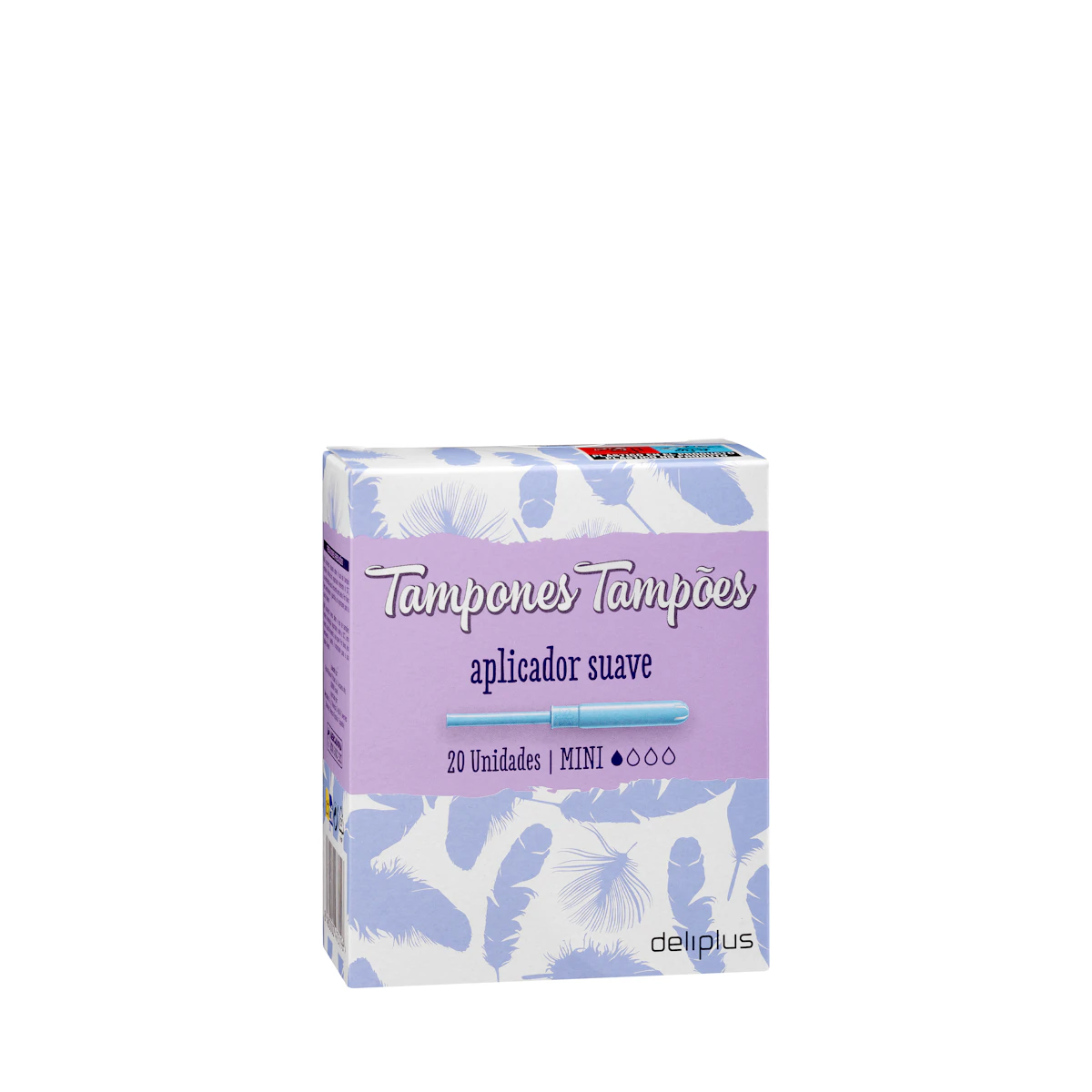 Tampones mini Deliplus con aplicador suave – Mercadona – صورة إعلانية للمنتج