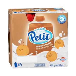 Petit de bolsillo sabor galleta Hacendado
