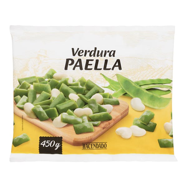 Imagen de Verdura para paella Hacendado ultracongelada