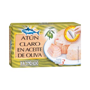 Atún claro en aceite de oliva Hacendado