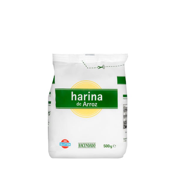 Harina de arroz Hacendado