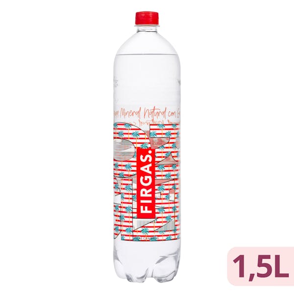 Agua mineral con gas grande Firgas