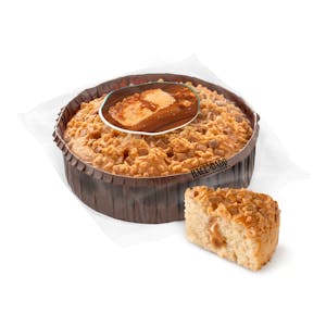 Bizcocho relleno de caramelo salado